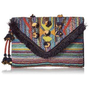 Steve Madden PENNIE TRIBAL GEOMETRIC Clutch